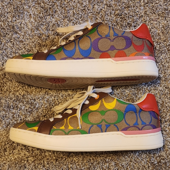 Coach Sneakers Rainbow Signature - Picture 7 of 10